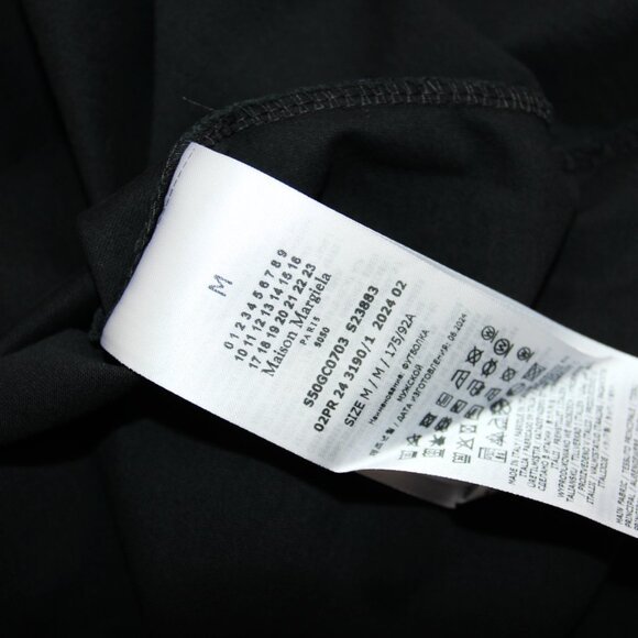 BNWT AW24 MAISON MARGIELA LOGO EMBROIDERY TSHIRT M - Picture 9 of 13